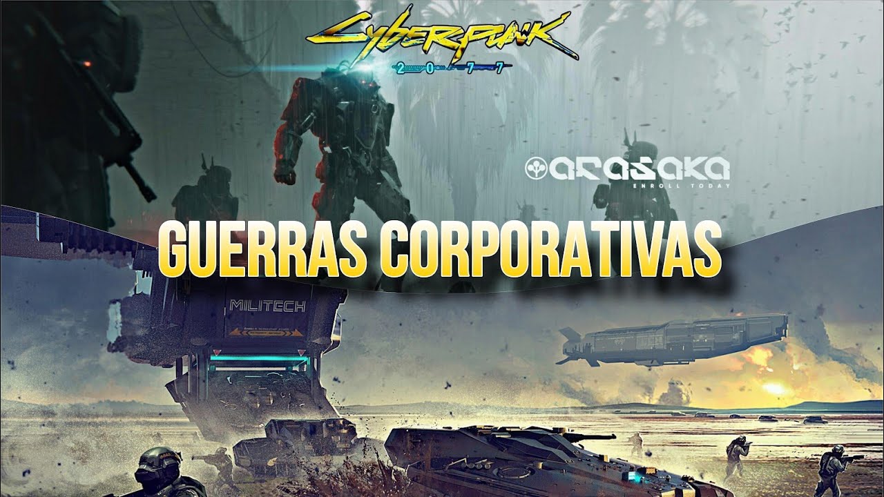 LA HISTORIA OCULTA EN CYBERPUNK 2077 | CORPO WARS LORE