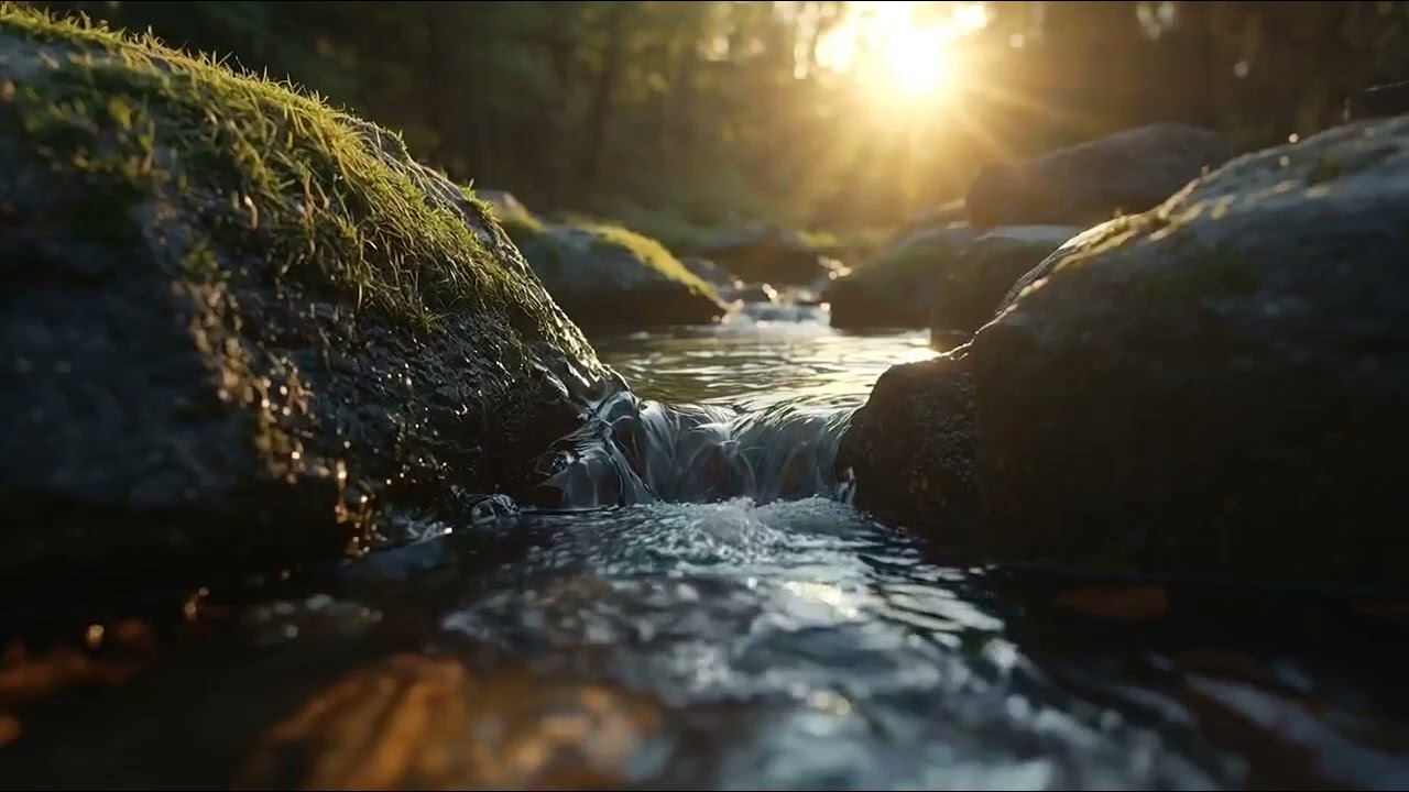 Mountain River Sounds That Melt Stress Away | Pure Nature ASMR 8K