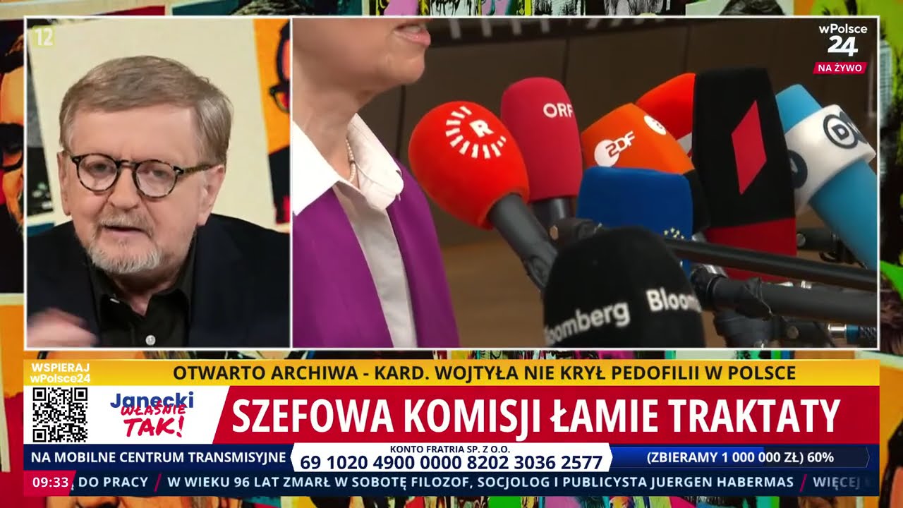 Von der Leyen musi odejść. Janecki: Właśnie tak!