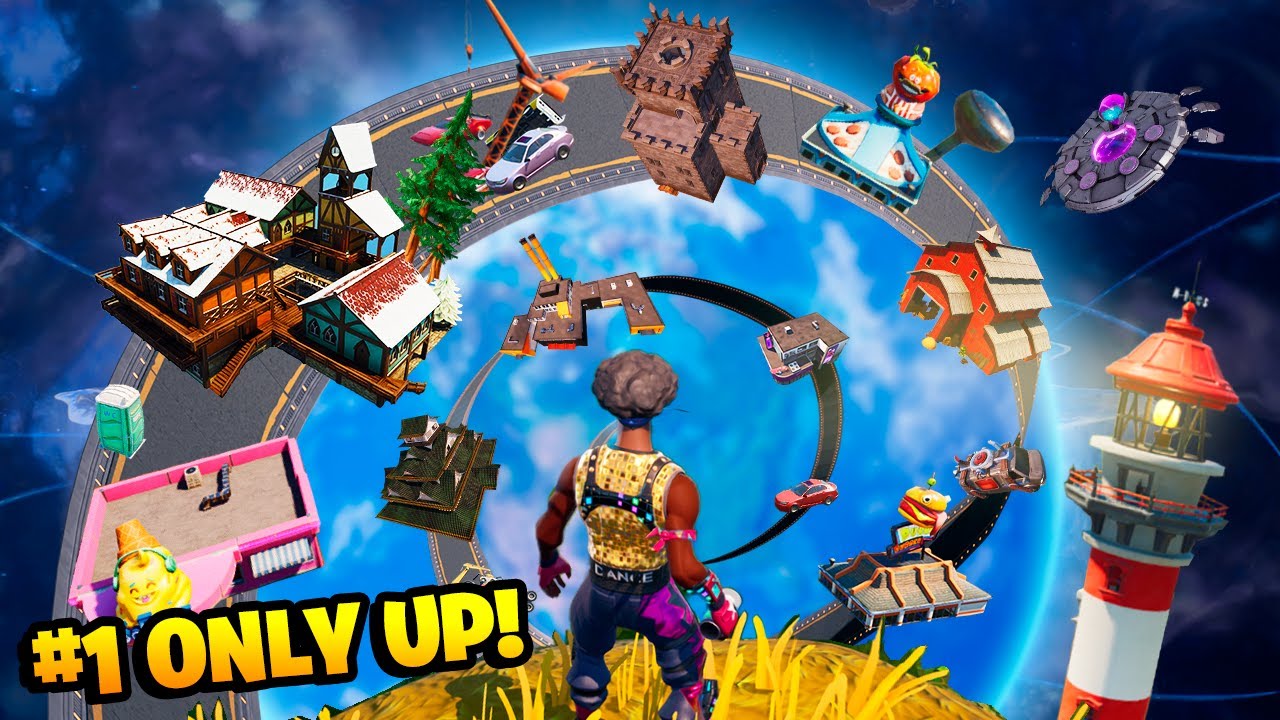 10 MAPAS DE FORTNITE BASADOS EN OTROS JUEGOS