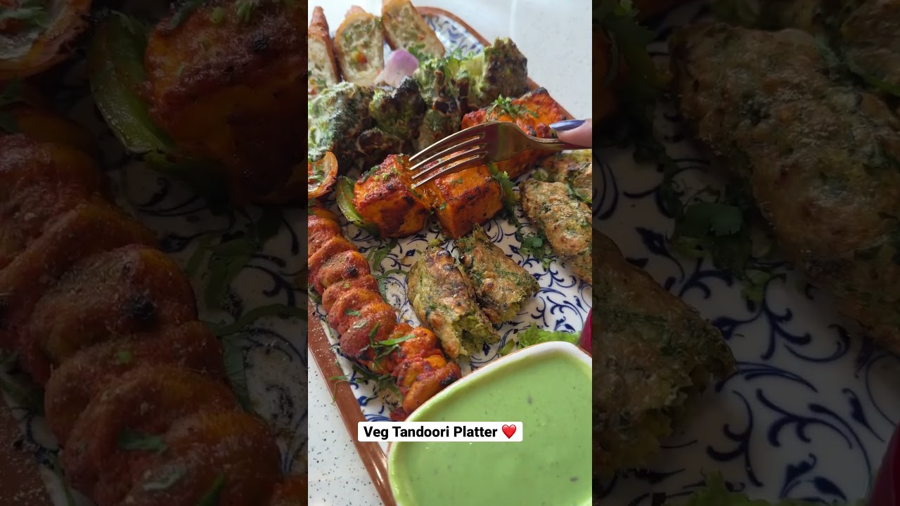 Veg Tandoori Platter ❤️ || #tandoori #platter #shorts