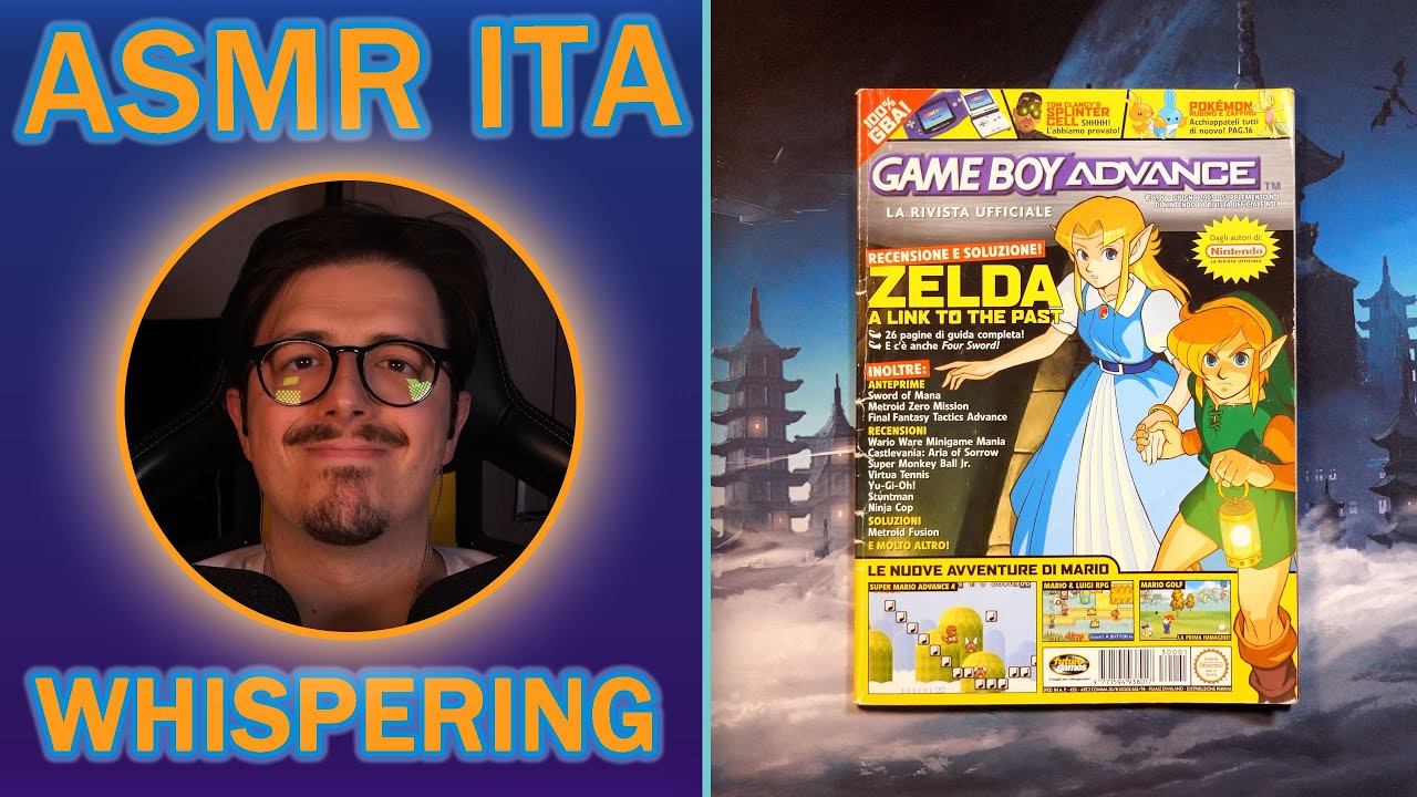 ASMR ITA: Sfogliamo un'altra Rivista GameBoy Advance del 2003 📚🎮