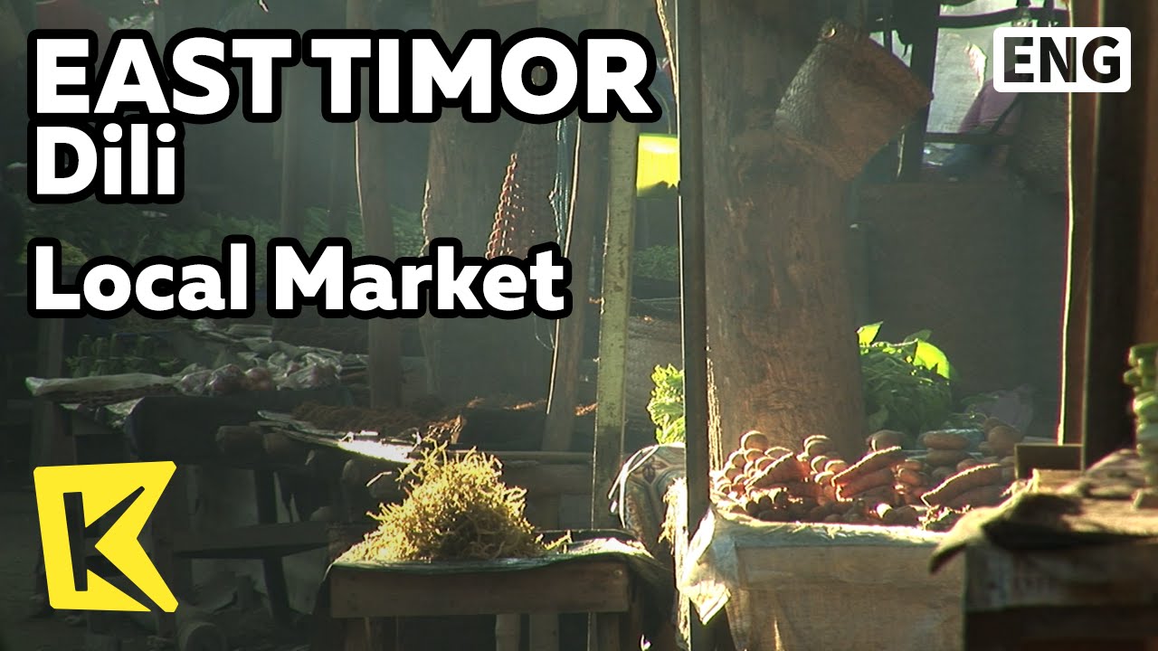 【K】East&nbsp;Timor Travel-Dili[동티모르 여행-딜리]도시 최대 재래시장/Local Market/Dili