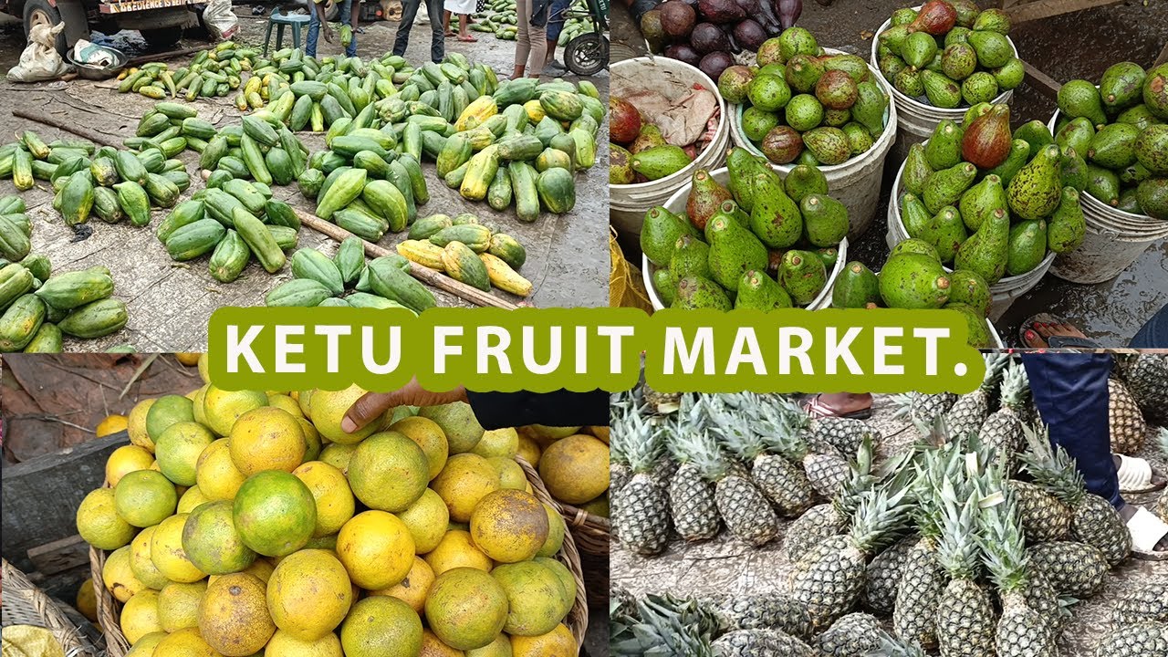 Ketu Fruit Market | Lagos Nigeria | UNEDITED MARKET VLOG |™ current cost of fruits