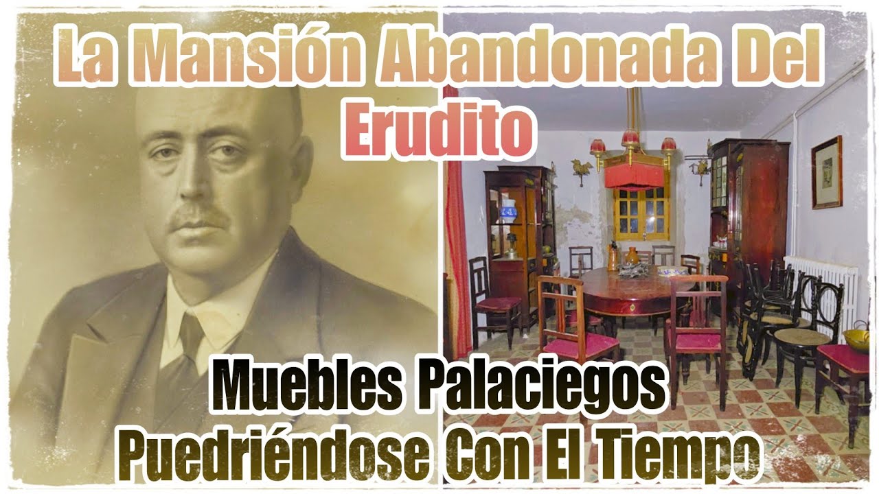 Increíble MANSIÓN ABANDONADA Del INTELECTUAL ¡Con Todos Sus Muebles Palaciegos! // AnitaNext