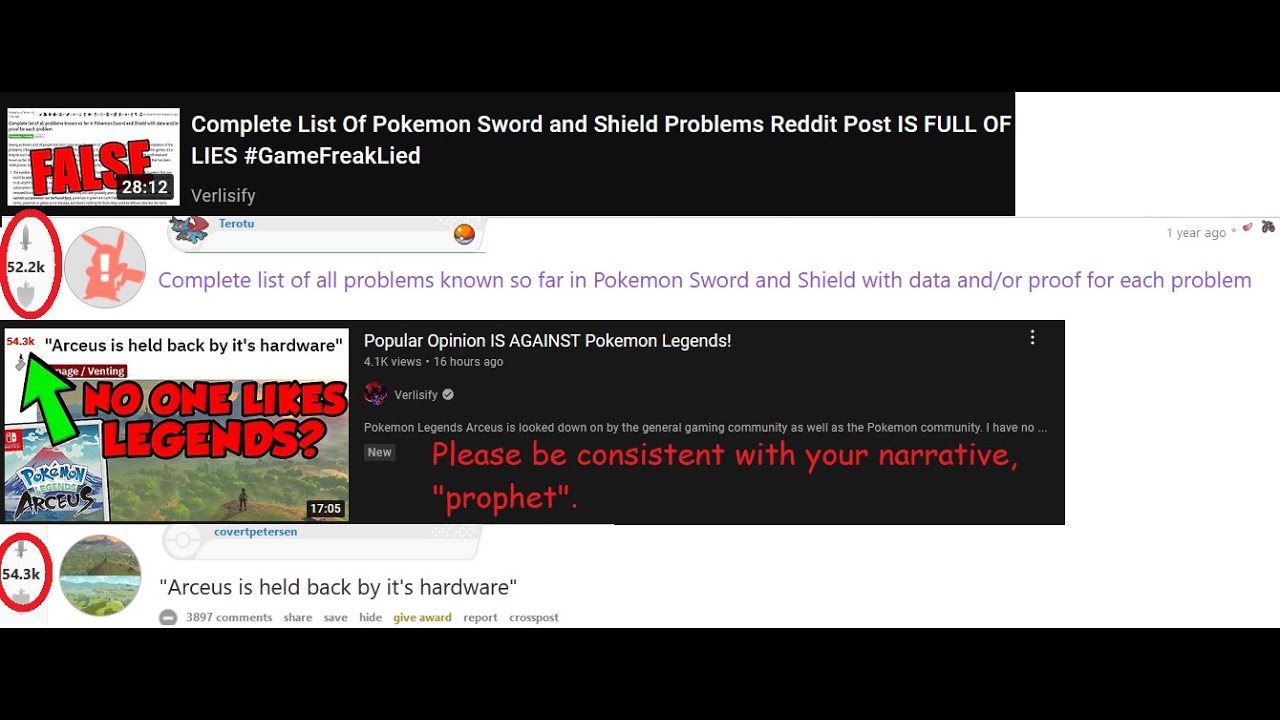 Verlisify's Pokemon Legends Arceus Propaganda