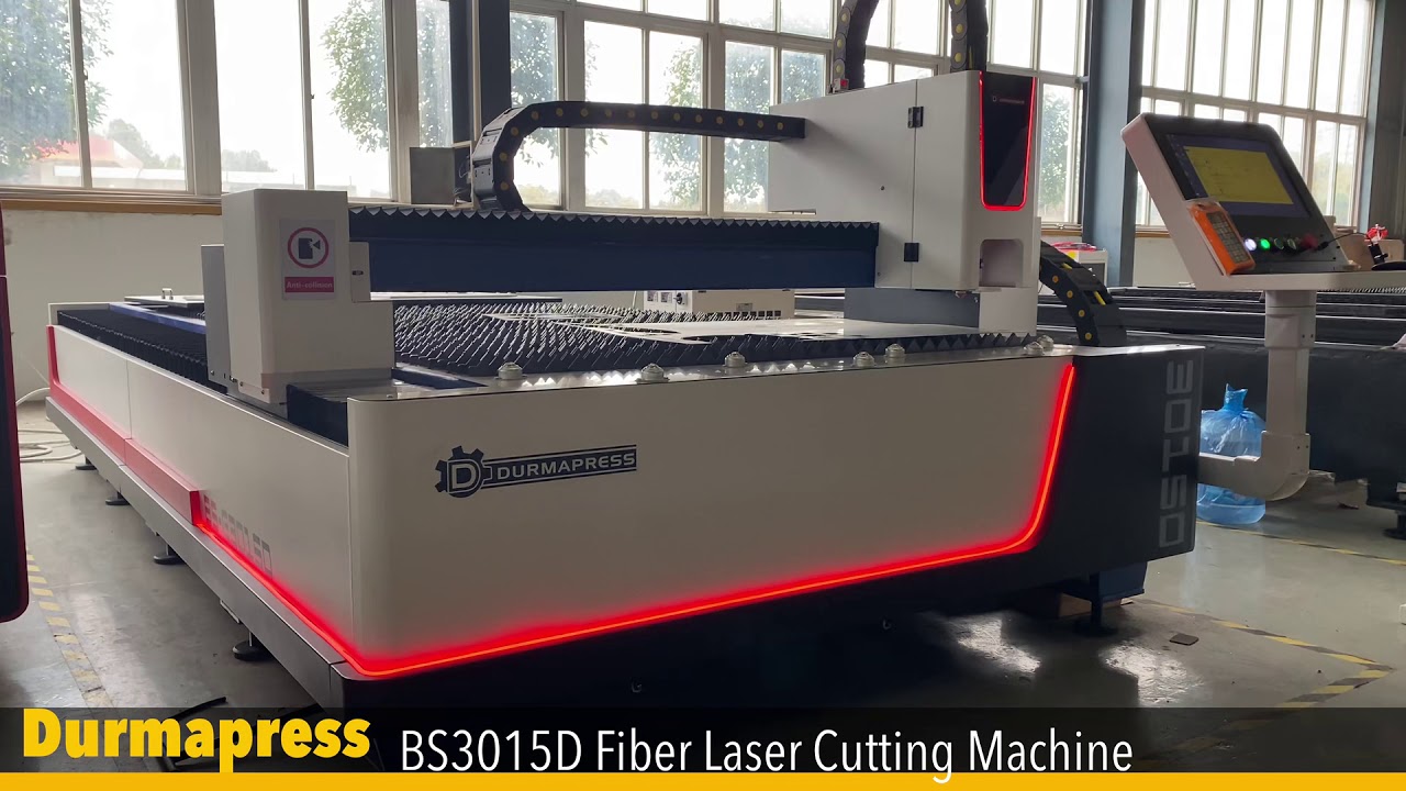 Durmapress 1500W Fiber Laser Cutting Machine for Metal Sheet - Stainless Steel Laser Cutting Machine