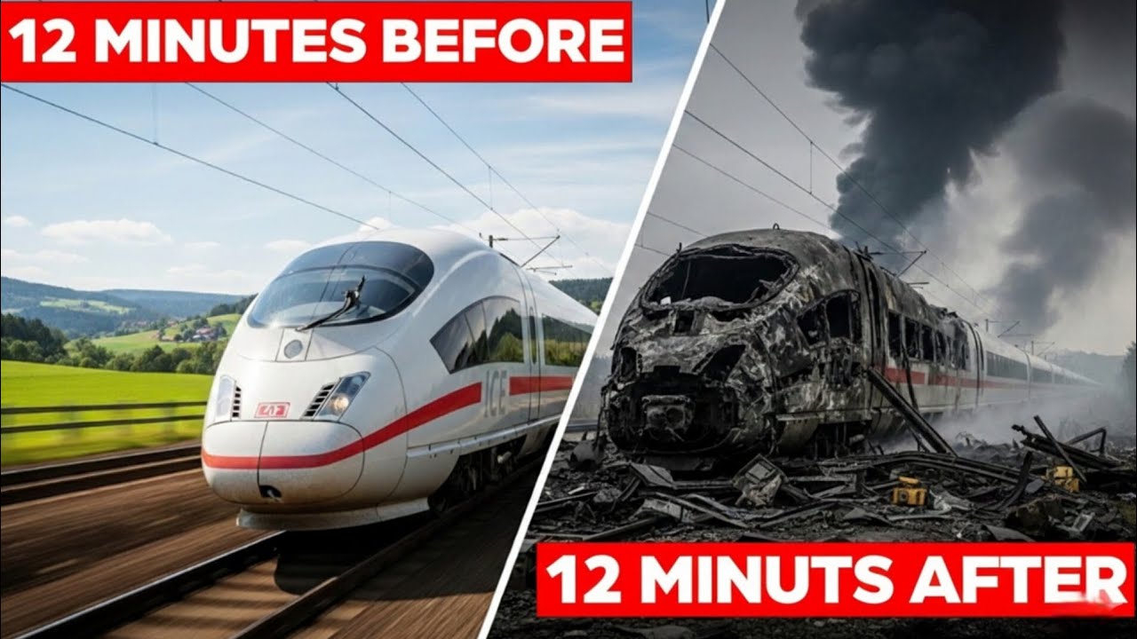 Germany's Deadliest High-Speed Train Accident😯