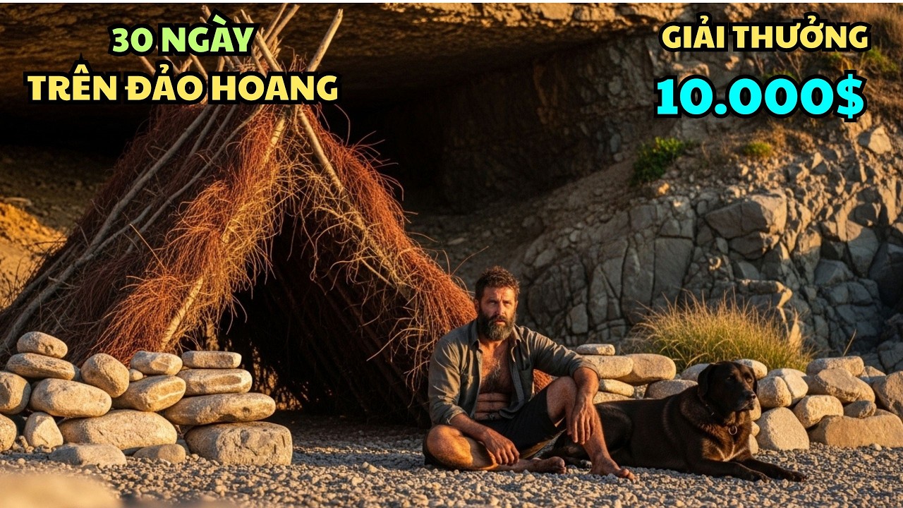 30 Ngày Trên Đảo Hoang Vì 10 000 Đô – Neil Và Chú Chó Liệu Có Sống Nổi