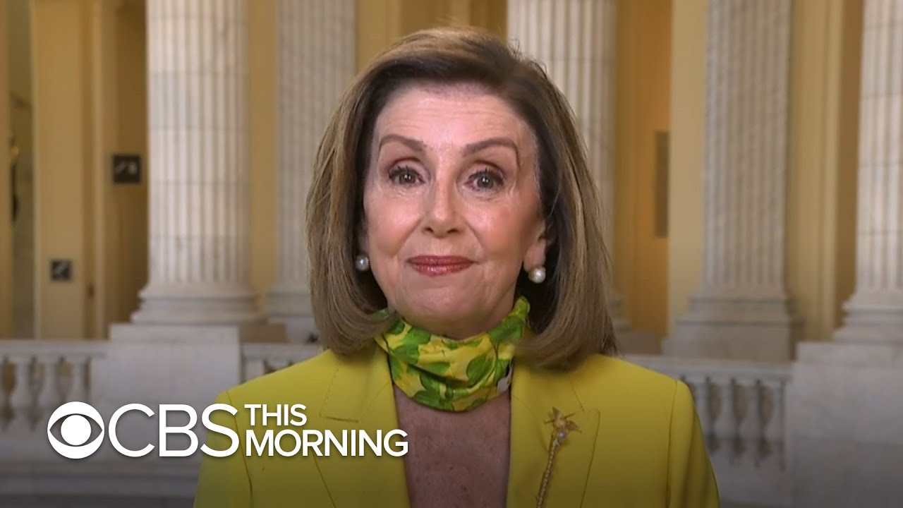 House Speaker Nancy Pelosi on President Biden's address to Congress, nation