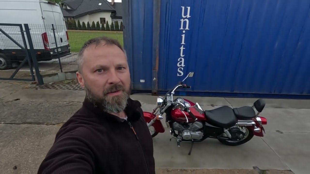 Honda Shadow 125 bordo 17500km Best-Moto Tłuszcz
