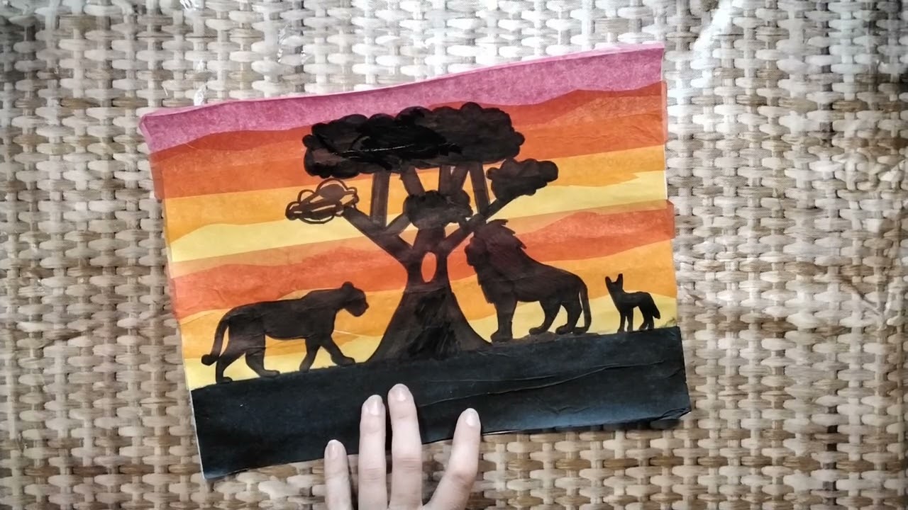 Project: Sunset Silhouette details