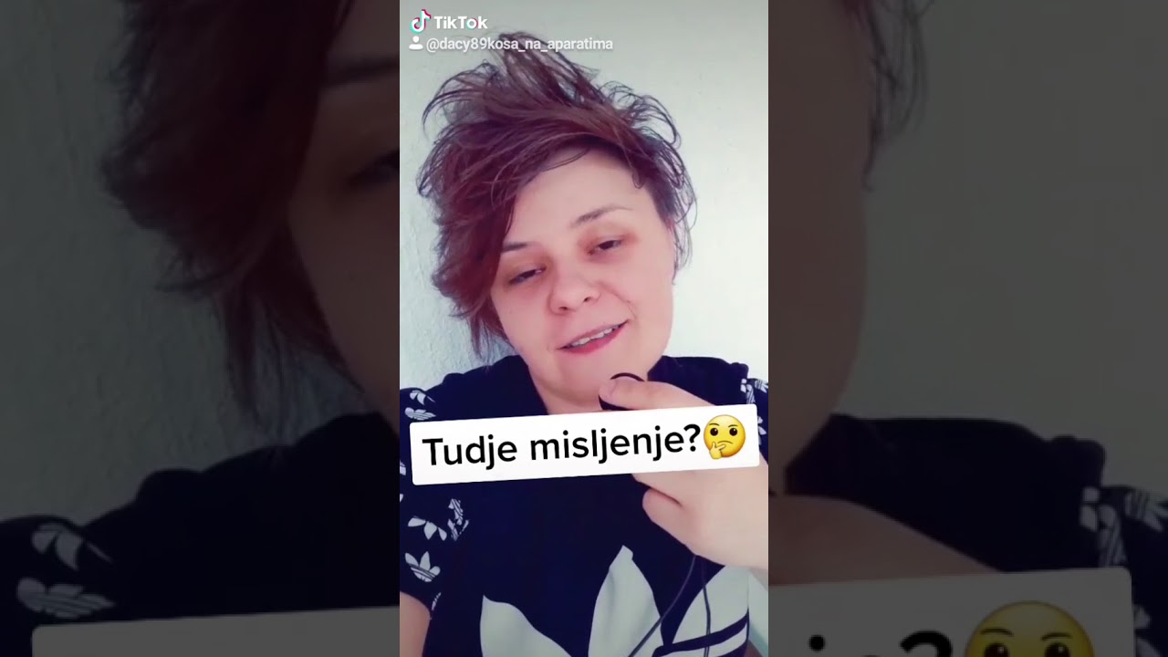 Tudje misljenje - hejteri ( Snimak sa Tik Toka )
