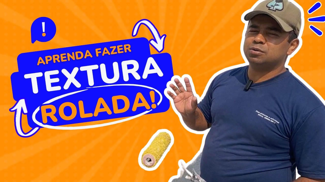 TEXTURA ROLADA: Passo a Passo Para Um Acabamento Perfeito