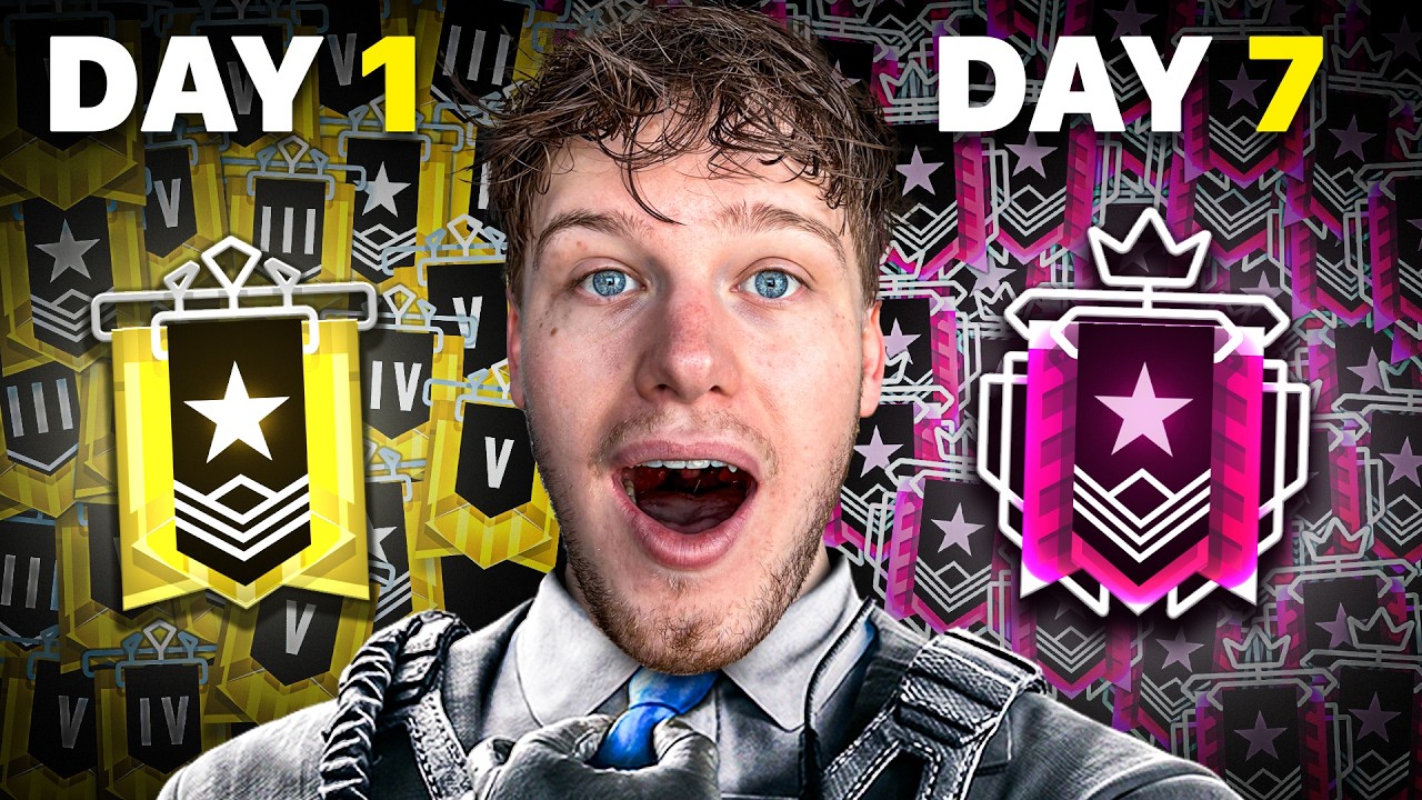 I Tried SOLO QUEUE For 7 Days in Rainbow Six Siege
