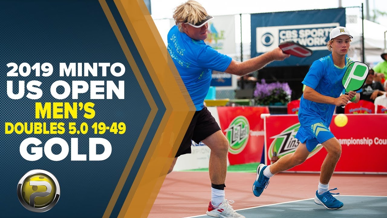 Men's Doubles 5.0, 19-49 GOLD - 2019 Minto US Open Pickleball Championships