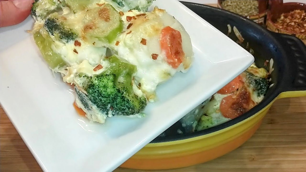 Quick, delicious dinner with vegetables🫕