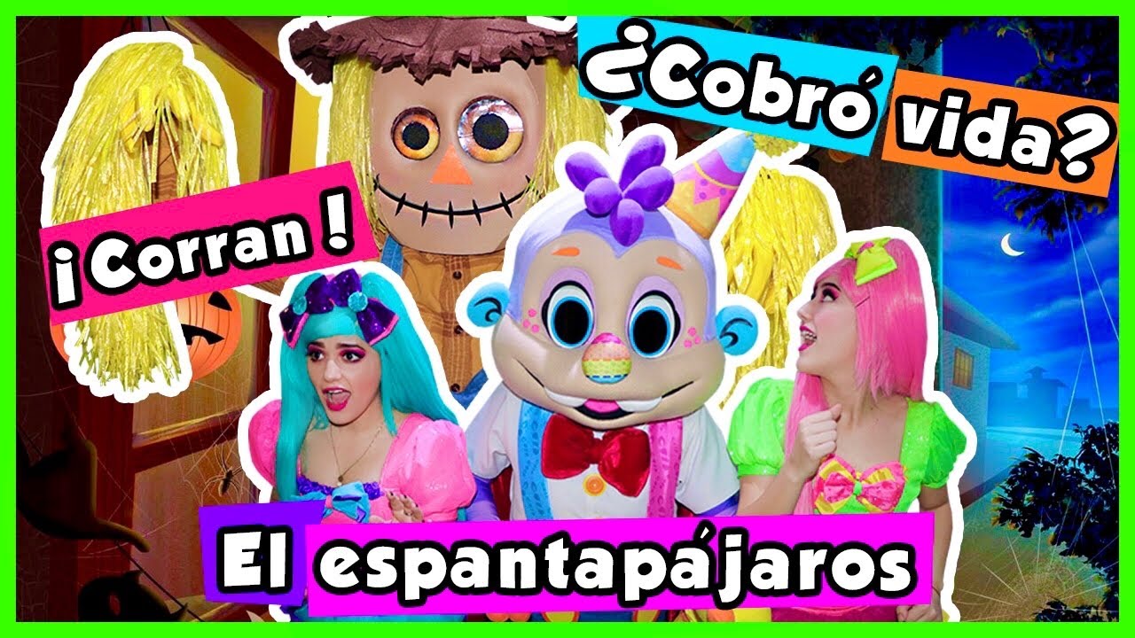 EL ESPANTAPÁJAROS COBRA VIDA / SHOW PIEDRA PAPEL O TIJERA / DESCONOCIDO NOS PERSIGUE POR LA CASA