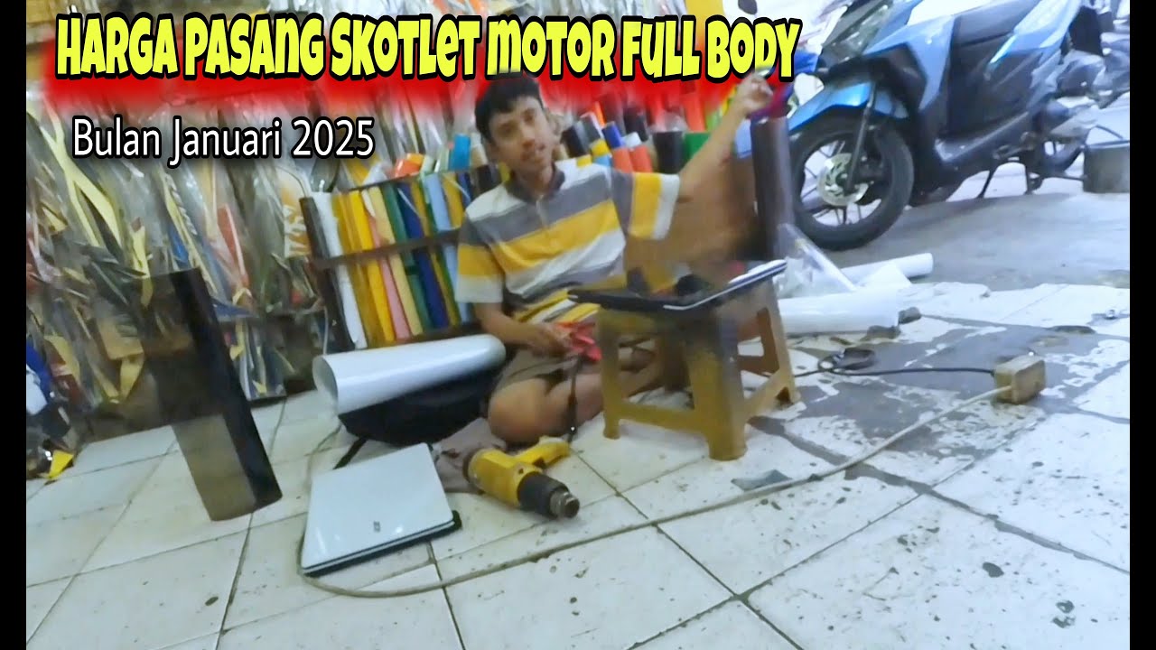 Harga pasang skotlet motor full body bulan Januari 2025 | Inal sruntulan