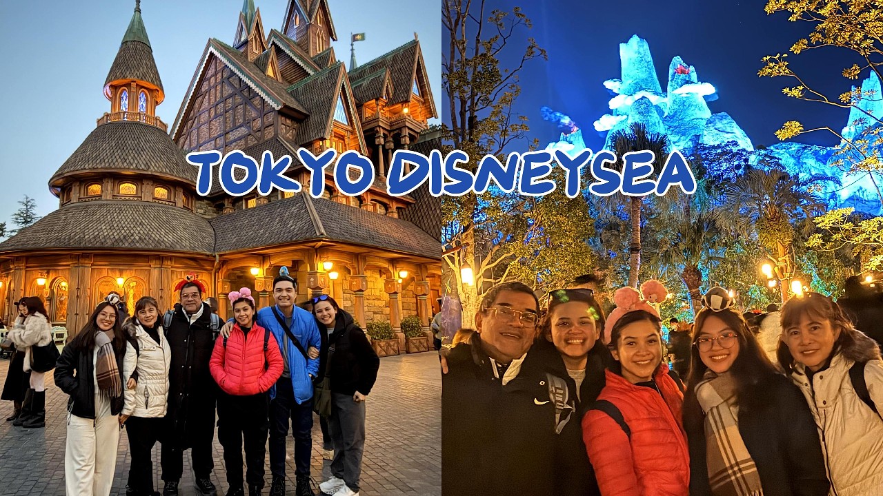 Tokyo Disneysea | Food and Rides| Mia and Carl