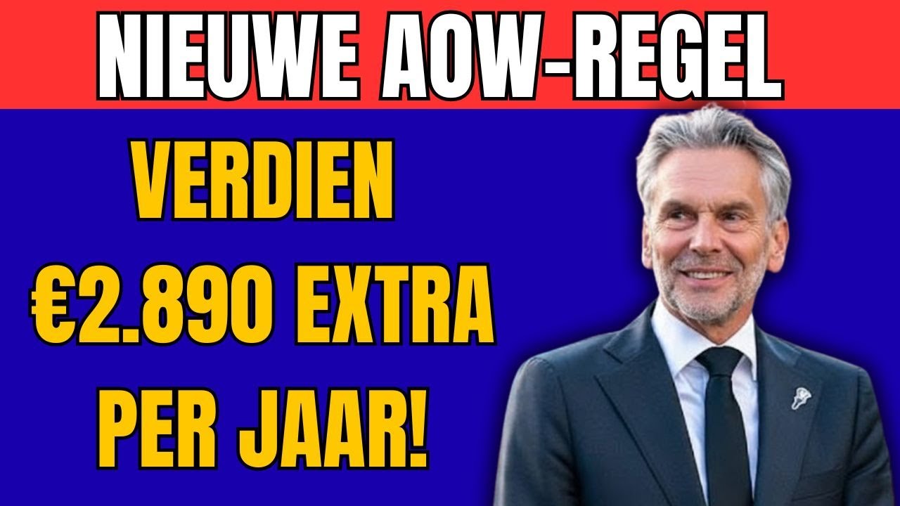 &ldquo;Nieuwe AOW-regel 2025: Claim &euro;2.890 extra per jaar &ndash; 1,2 miljoen Nederlanders missen dit formulier!