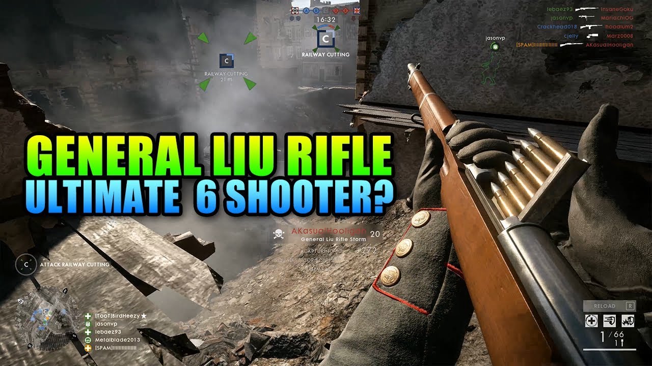 General Liu Rifle - Ultimate Six Shooter? | Battlefield 1 Review