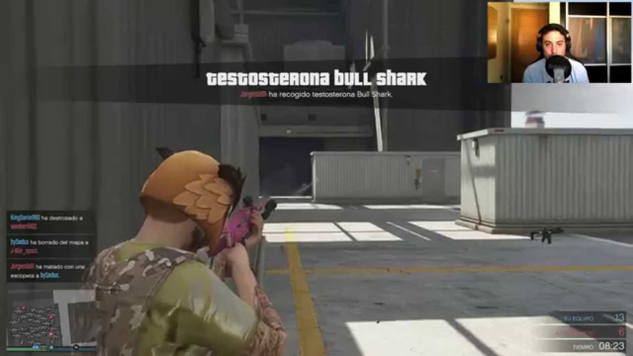 GTA V PARTIDA A MUERTE DENTRO DE LA BASE, EL REGRESO DE LA LEYENDA xFaRgAnx