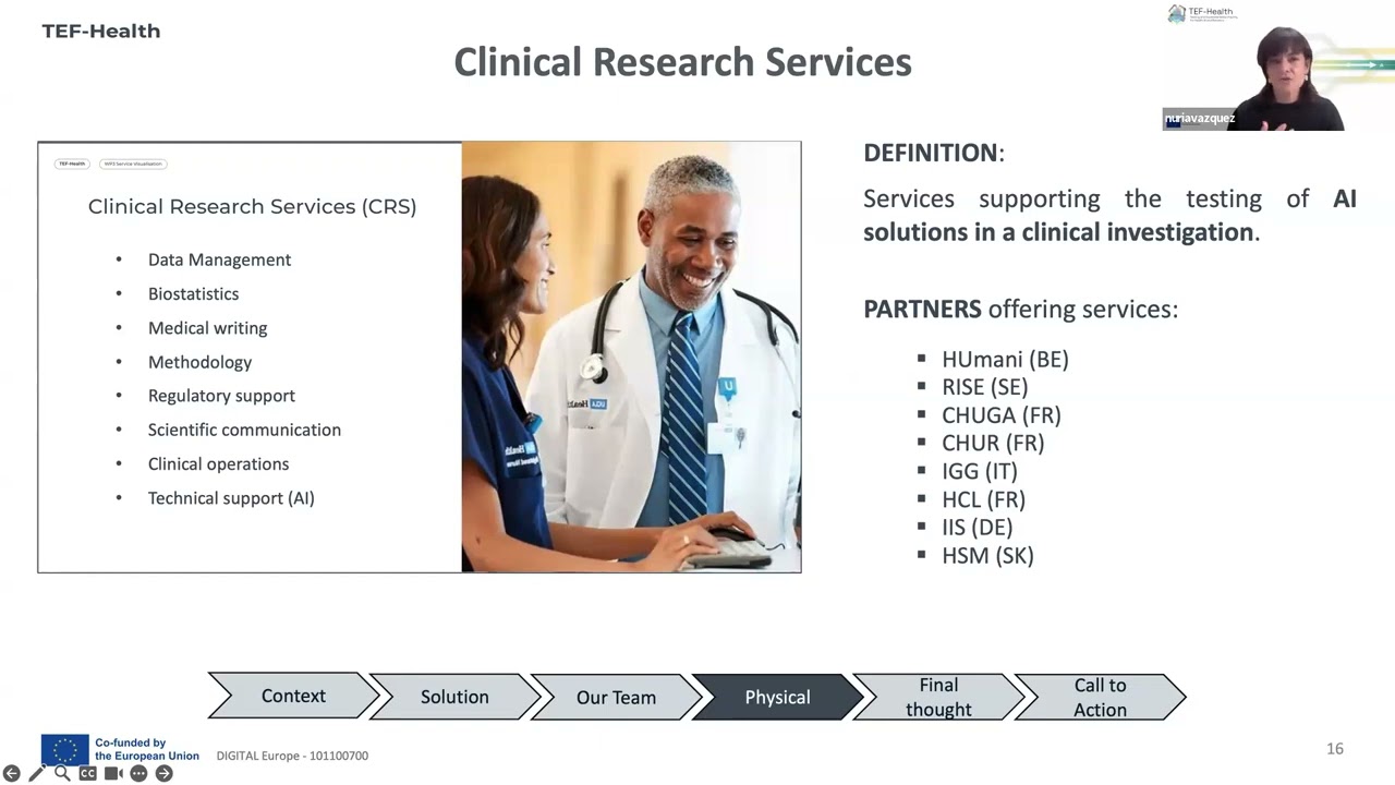 TEF Health Webinar: Physical Services for SMEs