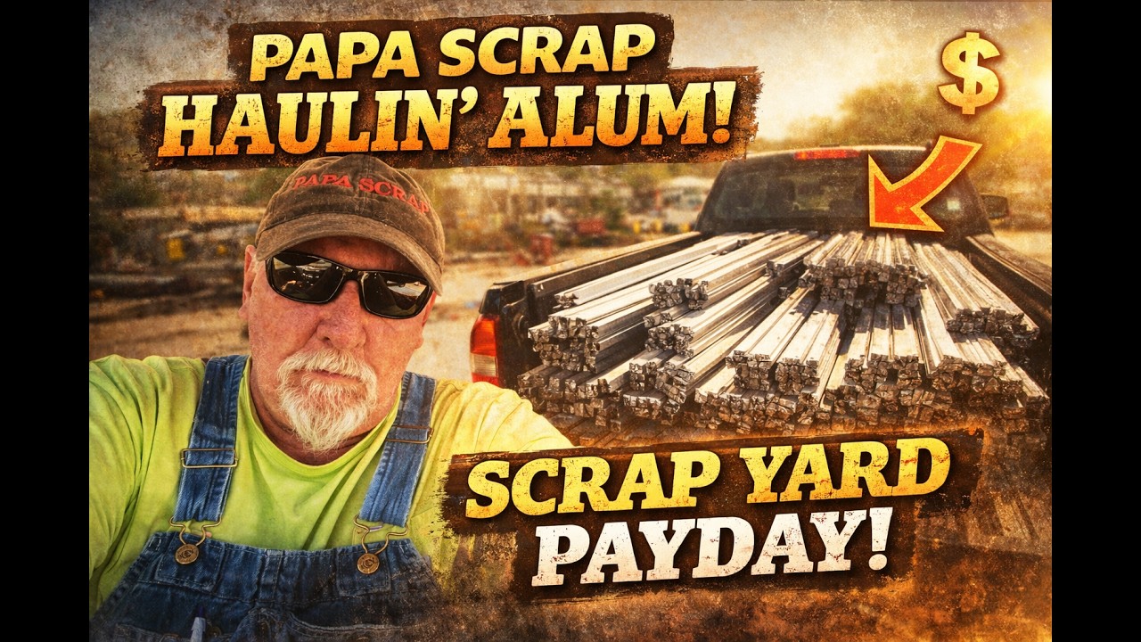 Уборка отходов экструдированного алюминия превратилась в прибыльный бизнес по переработке металло...