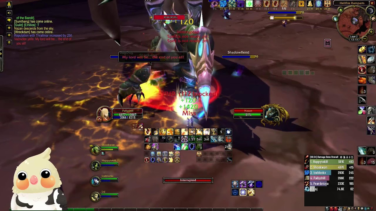TBC WoW: Horde Prot Paladin to 70! | Hitting 70 today!