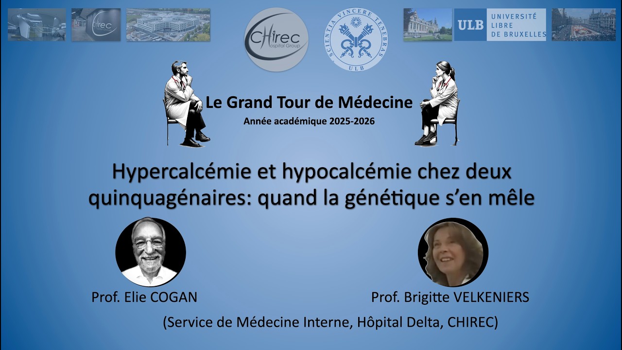 Hypercalcémie et hypocalcémie chez deux quinquagénaires: quand la génétique s'en mêle.