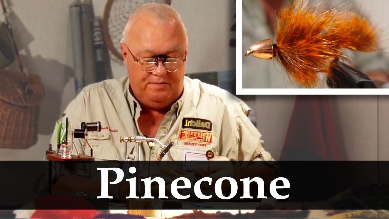 Charles Barton: Pinecone Fly Tying Pattern Tutorial video