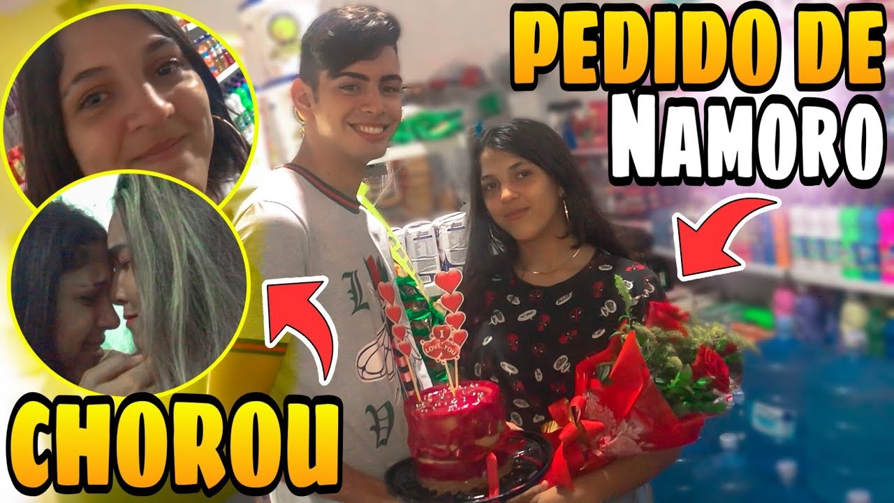 MINHA IRMÃ FOI PEDIDA EM NAMORO NO ANIVERSÁRIO DELA E CHOROU