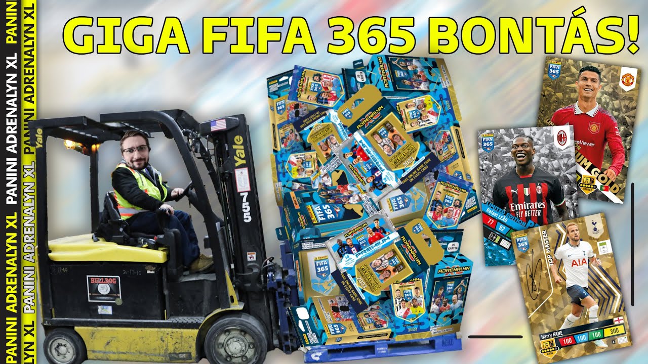 MINDENBŐL BONTOK EGYET🔥! I Panini Adrenalyn XL FIFA 365 2023