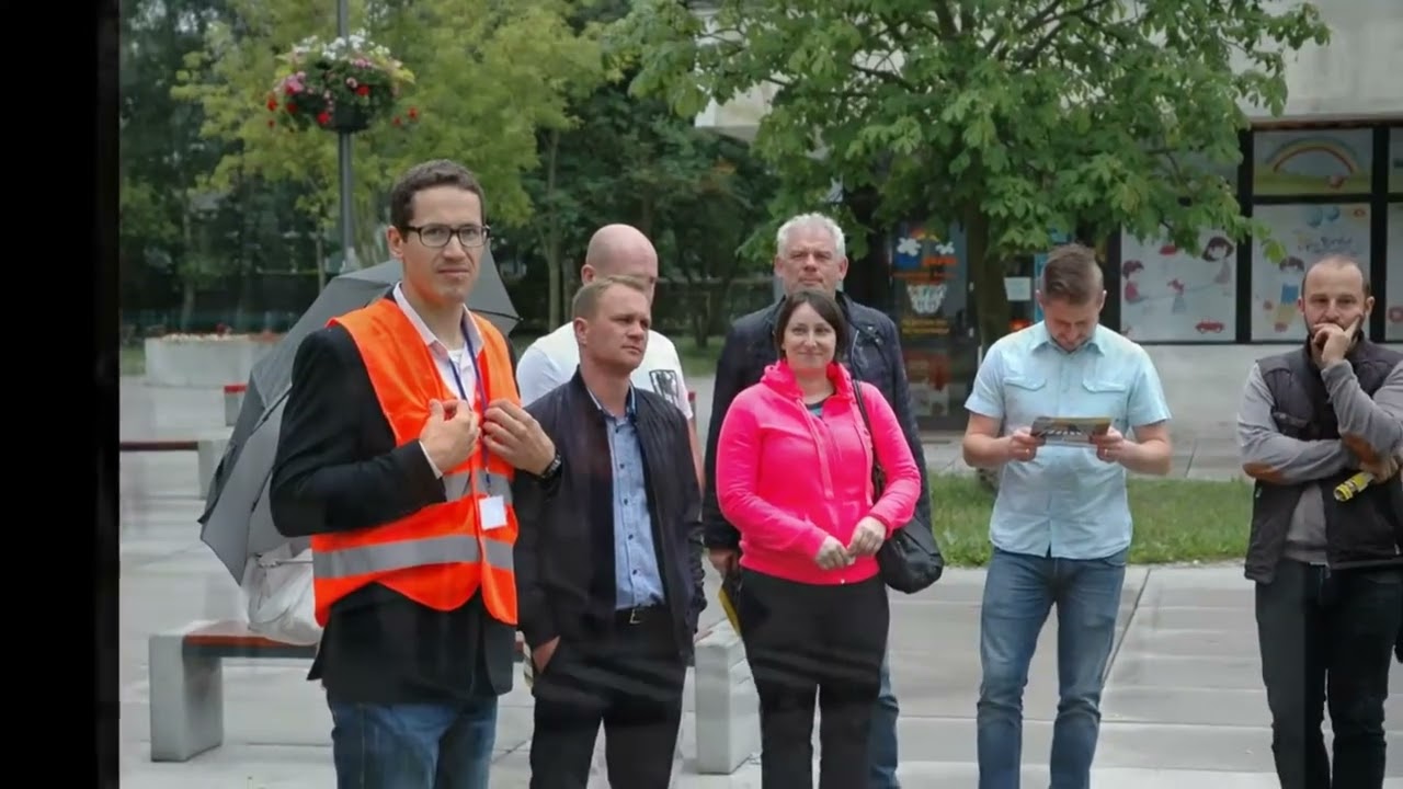 Prezentacja Aktywnego Przejścia dla Pieszych w Policach  APP Zebra