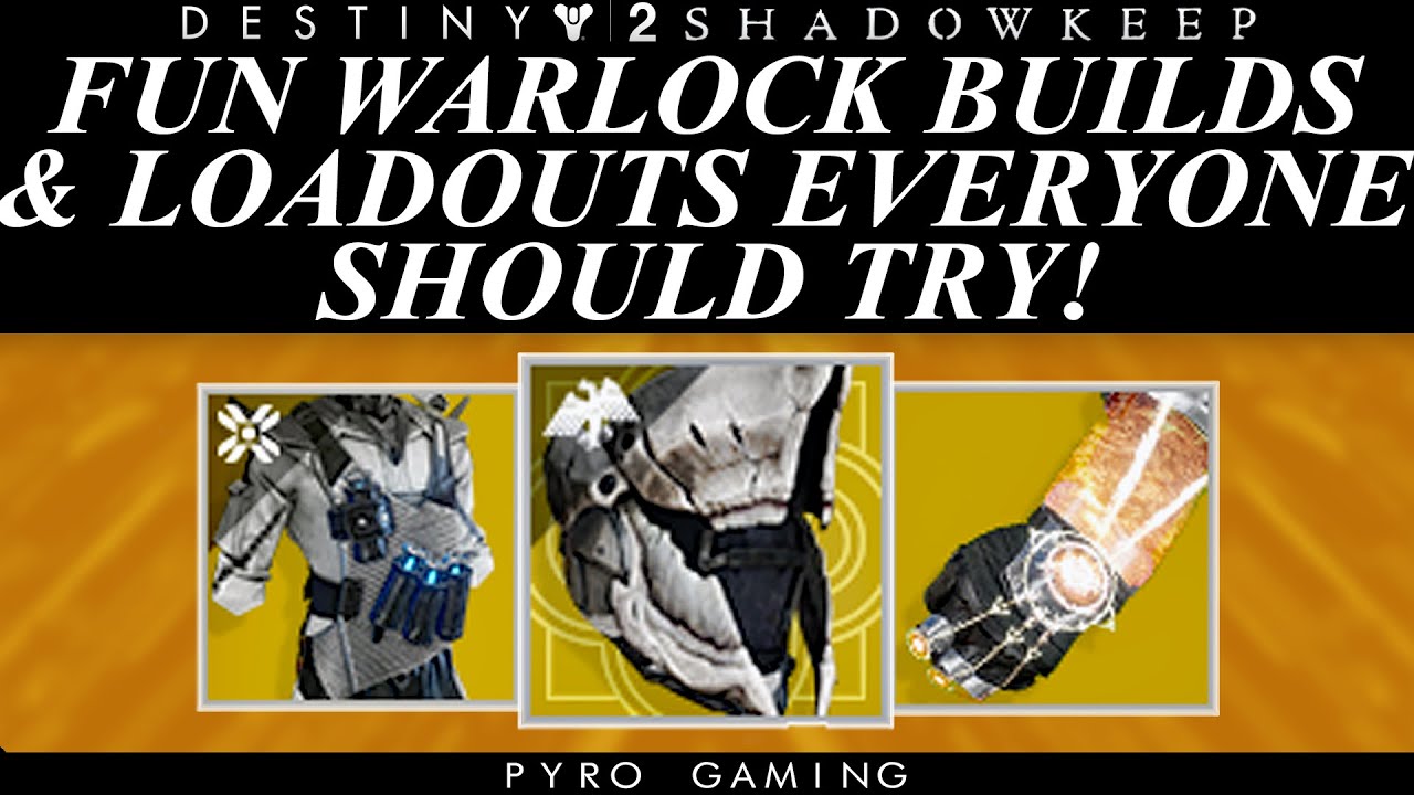 Destiny 2: FUN Warlock Builds And Loadouts Every Warlock Should Try!