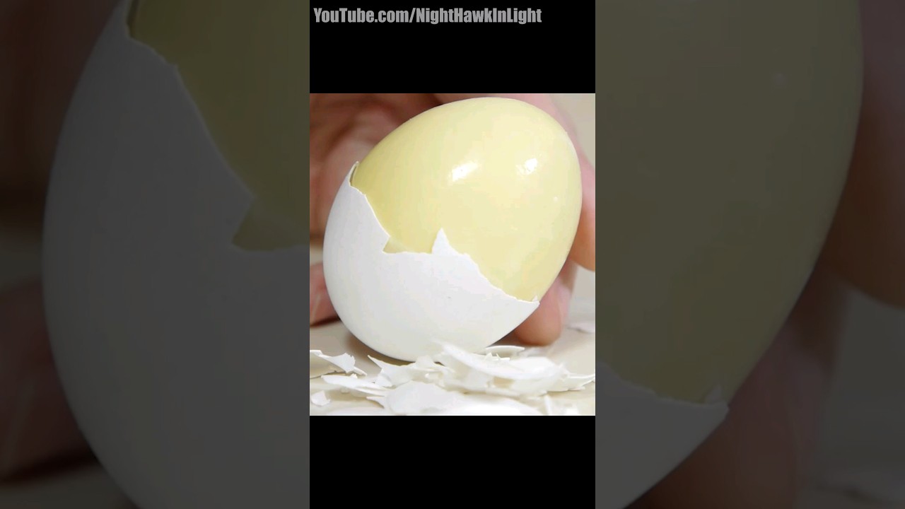 How to scramble eggs inside their shell