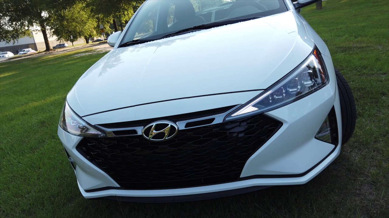 Best Detailed Walkaround 2019 Hyundai Elantra Sport Review