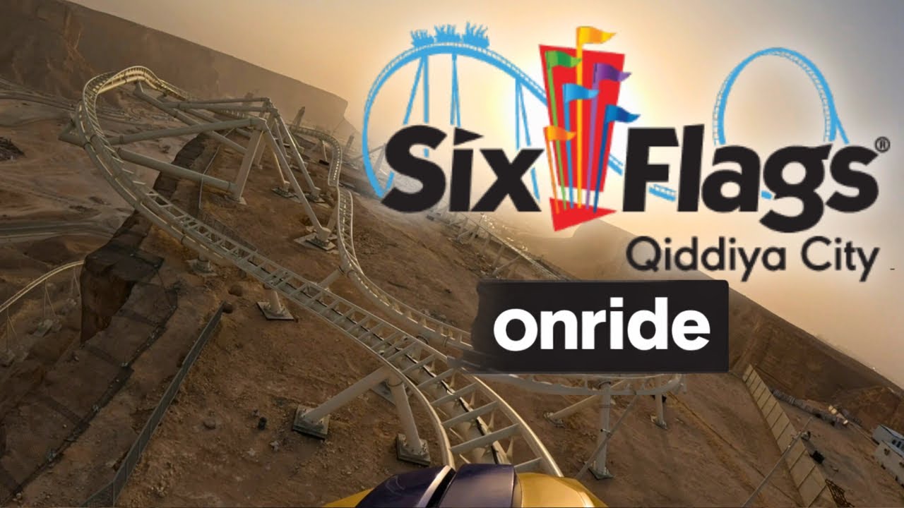 Die schnellste Achterbahn der Welt - Falcons Flight - Six Flags ONRIDE