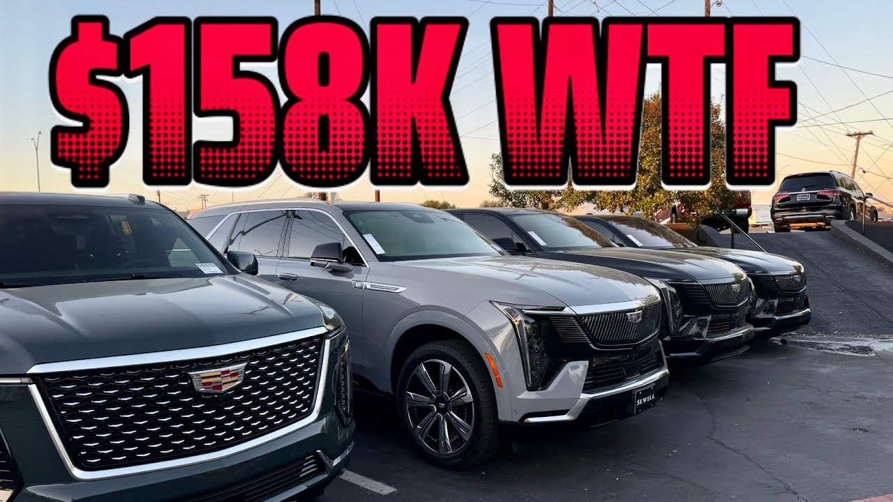 Я заехал в дилерский центр Cadillac, и эти цены меня шокировали.