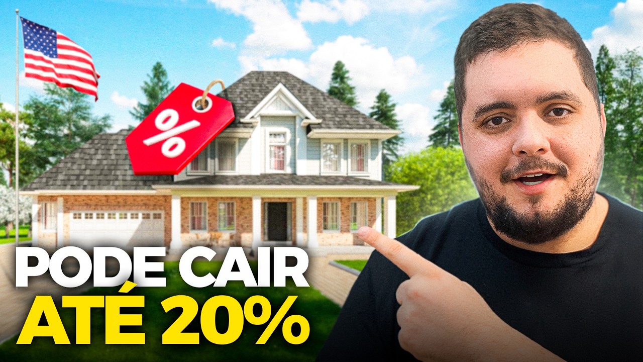 O PREÇO DAS CASAS NOS EUA VAI DESPENCAR!