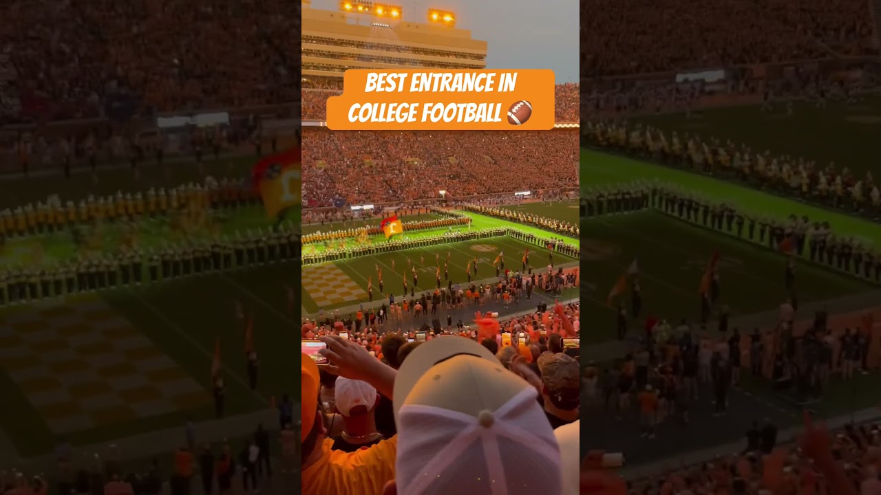 Tennessee Football Tradition 🏈🔥 #tennesseefootball  #shorts