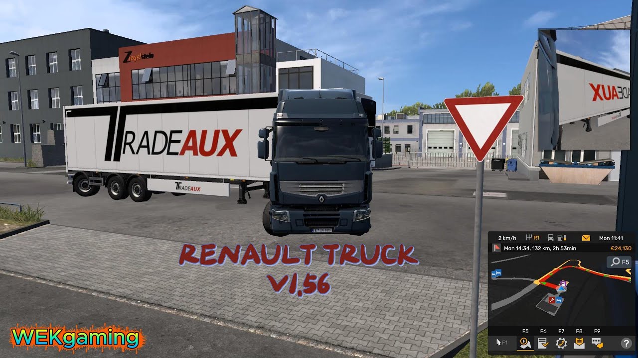 🚛 Renault Road Trip | Düsseldorf to Kassel | ETS2 v1.56