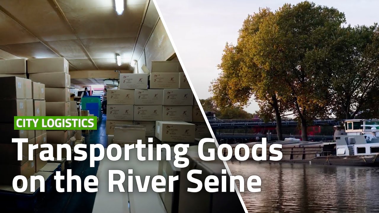 Why is this French cooperative using waterways for freight transport?