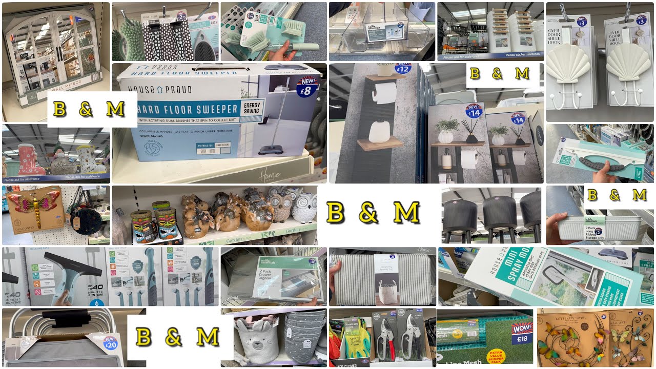 ♦️B & M♦️WHAT’S NEW IN STORES😍NEW HOME STORAGE & ORGANISING ITEMS ,GARDEN DECOR ITEMS ♦️March 2025♦️
