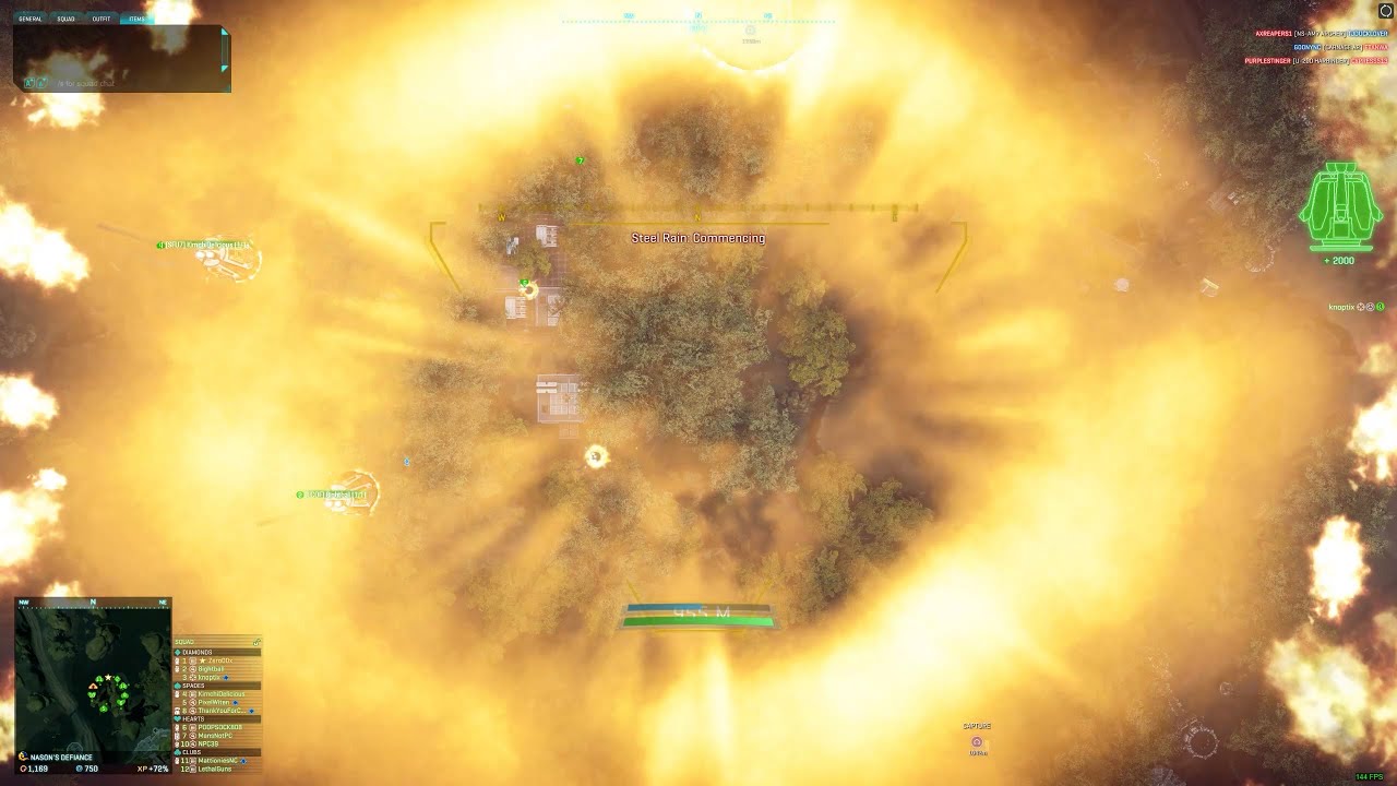 Chaotic Effective Use of Steel Rain - Planetside 2 - 2023