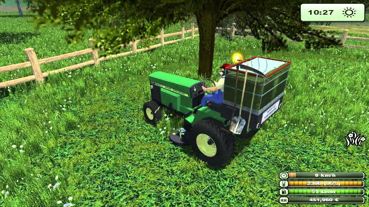 LS 13 Modvorstellung , JD955 Rasentraktor LS13