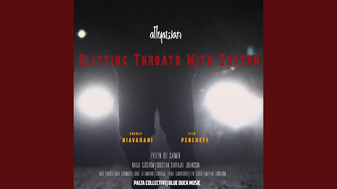 Slitting throats with cotton