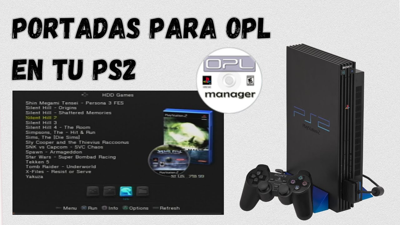 PORTADA EN TUS JUEGOS [PS2] [HDD] [OPL MANAGER]