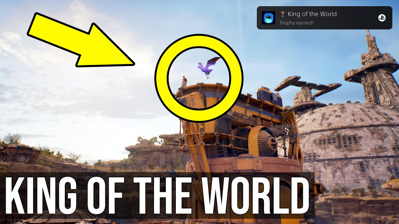 King Of The World Trophy (Reach The Highest Point Of Harvest Ridge) - Star Wars Jedi Survivor